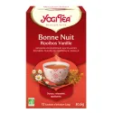 Yogi Tea Infusion Bonne Nuit Rooibos Vanille 17 Sachets Yogi Tea Infusion Bonne Nuit Rooibos Vanille 17 Sachets
