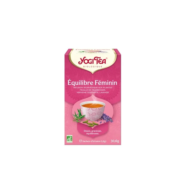 Yogi Tea Infusion Équilibre Féminin Bio Vegan 17 Sachets Yogi Tea Infusion Équilibre Féminin Bio Vegan 17 Sachets