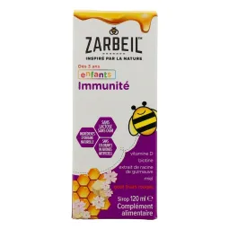 Zarbeil Sirop Immunité Enfants 120ml