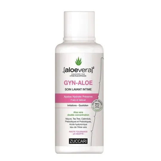 Zuccari AloeVera 100% Gyn Aloe Soin Lavant 250ml Zuccari AloeVera 100% Gyn Aloe Soin Lavant 250ml