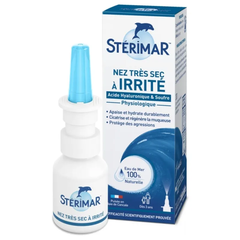 Stérimar Nez Très Sec à Irrité 20ml