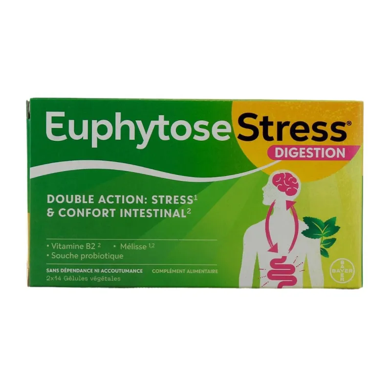 Euphytose Stress Digestion 2X14 Gélules Euphytose Stress Digestion 2X14 Gélules