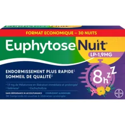 EuphytoseNuit LP1.9mg 30 comprimés