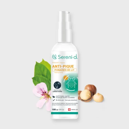 Sereni-d Anti-pique Punaises de Lit Spray 100ml Sereni-d Anti-pique Punaises de Lit Spray 100ml