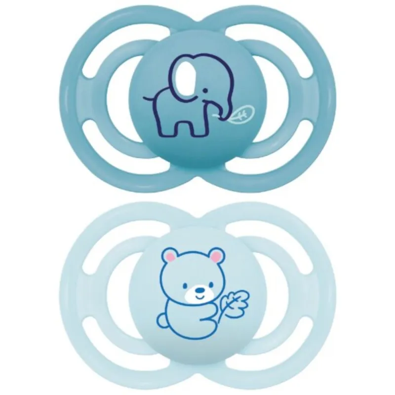 MAM Perfect 2 Sucettes Silicone 18 mois animaux