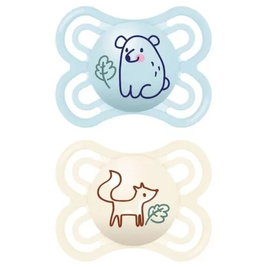 MAM Perfect 2 Sucettes Silicone 2-6 mois