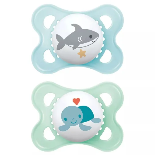 MAM Original 2 Sucettes Silicone 2-6 mois