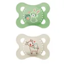 MAM Original 2 Sucettes Silicone Forêt 2-6 mois