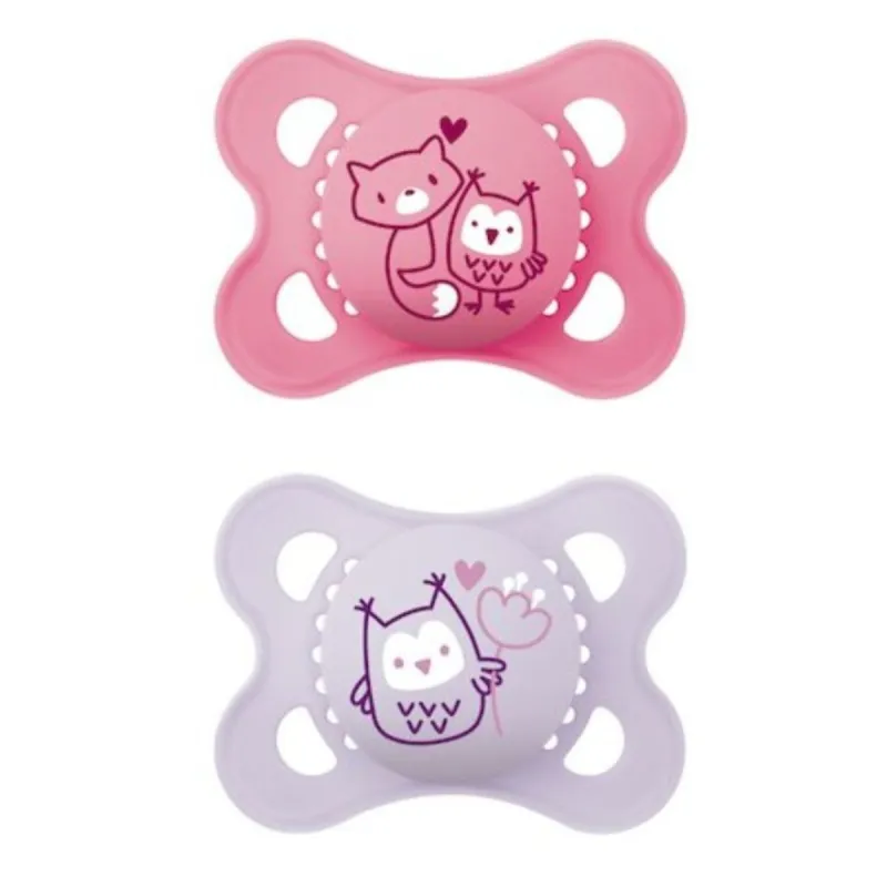 MAM Original 2 Sucettes Silicone Forêt 2-6 mois