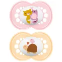 MAM Original 2 Sucettes Silicone Duo Animaux18 mois