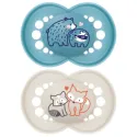 MAM Original 2 Sucettes Silicone Amis 18 mois