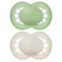 MAM Original 2 Sucettes Silicone Unies 6 mois