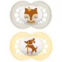 MAM Original 2 Sucettes Silicone Fête 6 mois