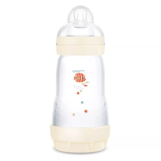 Mam Biberon Easy Start 2+ mois 260ml Coton Mam Biberon Easy Start 2+ mois 260ml Coton