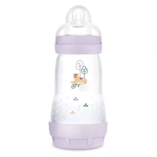 Mam Biberon Easy Start 2+ mois 260ml Lilas Mam Biberon Easy Start 2+ mois 260ml Lilas