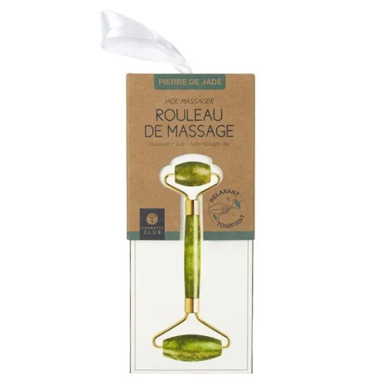 3 Claveles Rouleau de Massage Visage Pierre de Jade