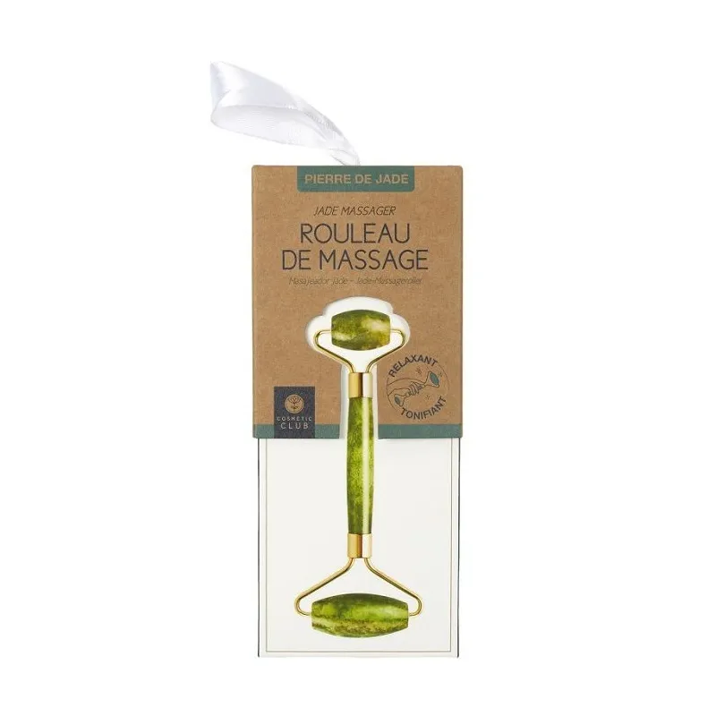 3 Claveles Rouleau de Massage Visage Pierre de Jade