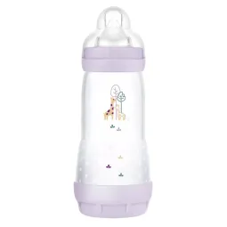 Mam Biberon Easy Start 4+ mois 320ml Lilas