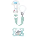 MAM Original Attache-sucette & Sucette Silicone Amis 2-6 mois