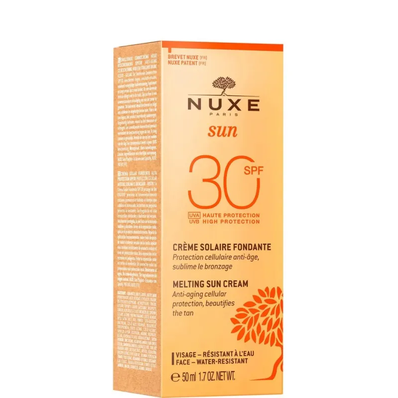 Nuxe Sun Crème Fondante Solaire Visage SPF30 50ml