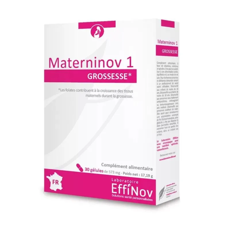 Effinov Materninov 1 Grossesse 30 gélules Effinov Materninov 1 Grossesse 30 gélules