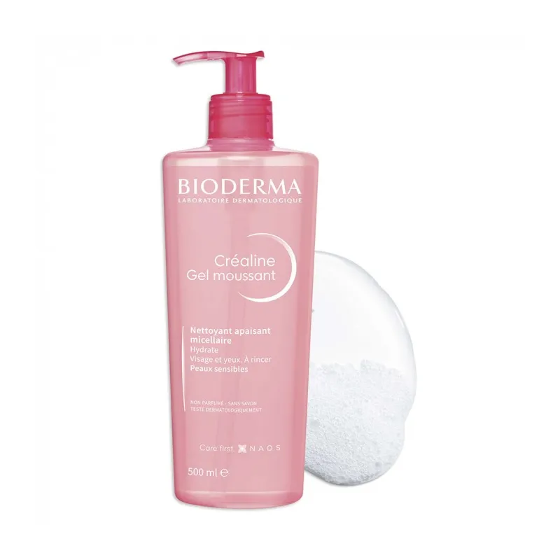 Bioderma Créaline Gel Moussant 500ml Bioderma Créaline Gel Moussant 500ml