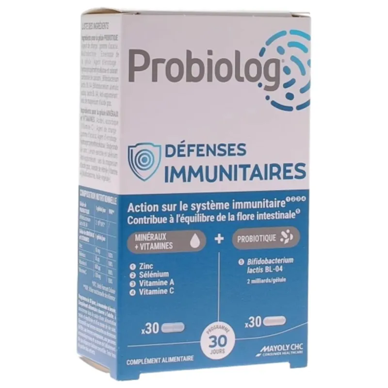 Probiolog Défenses Immunitaires 2X30 Gélules