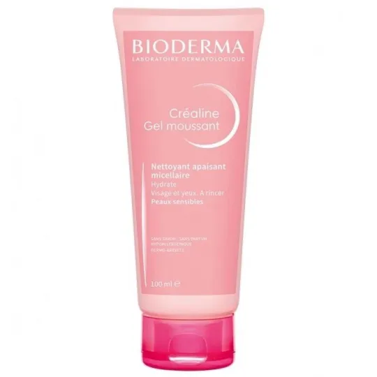Bioderma Créaline Gel Moussant Peaux Sensibles 100ml Bioderma Créaline Gel Moussant Peaux Sensibles 100ml