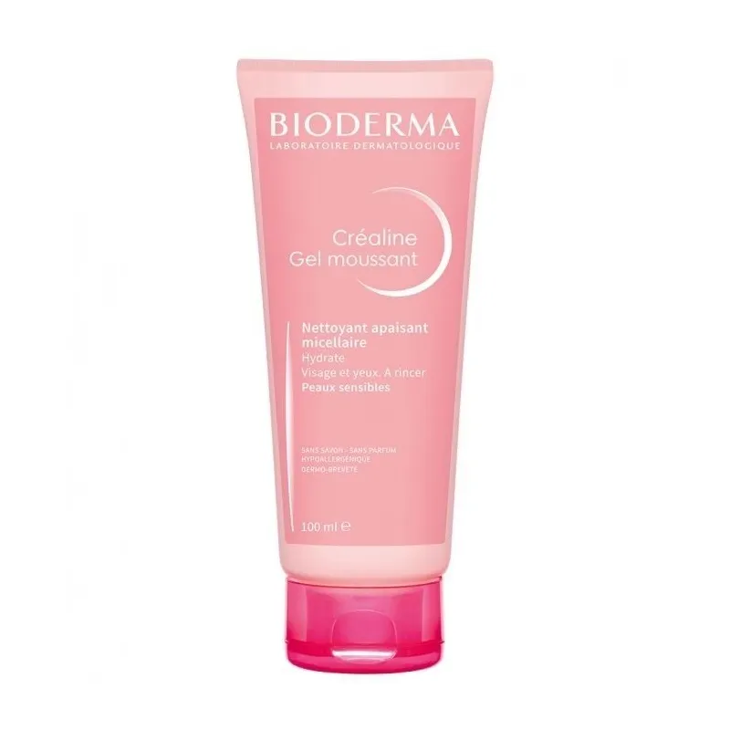 Bioderma Créaline Gel Moussant Peaux Sensibles 100ml Bioderma Créaline Gel Moussant Peaux Sensibles 100ml