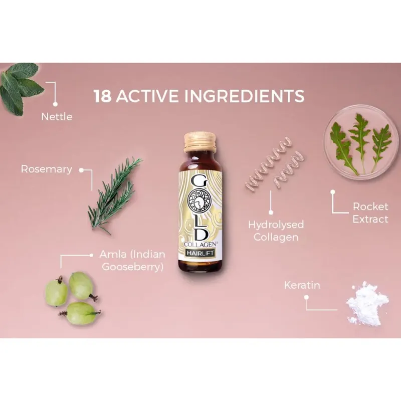 Gold Collagen HairLift 10X50ml
