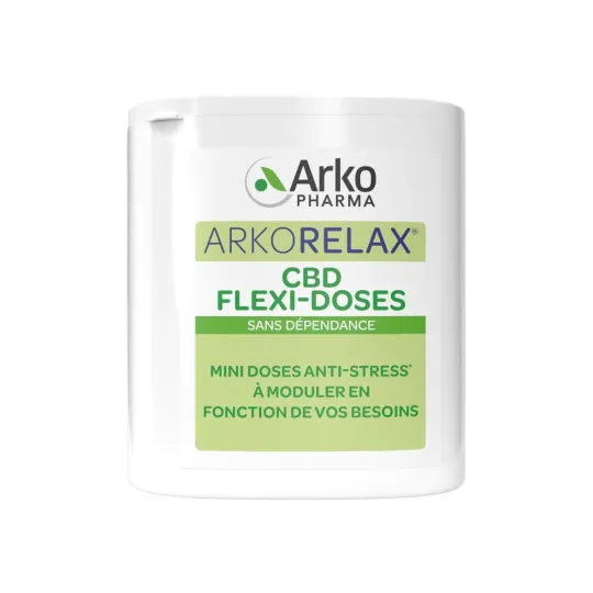 Arkopharma Arkorelax CBD Felxi-doses 60 mini comprimés