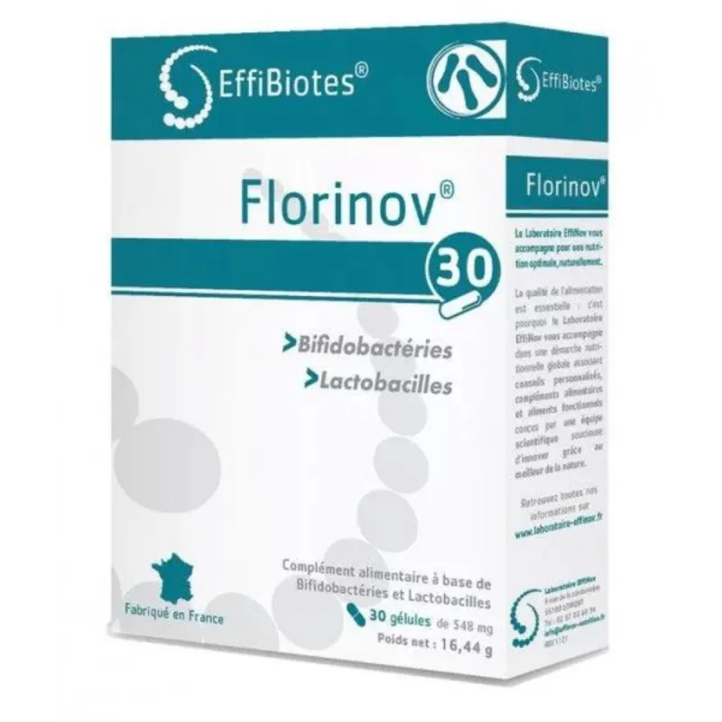Effinov Equilibre Florinov 30 gélules Effinov Equilibre Florinov 30 gélules