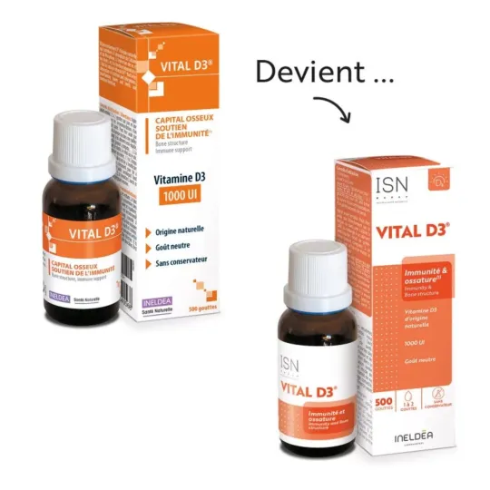 ISN Vital D3 500 Gouttes