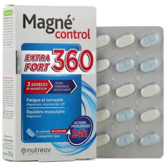 Nutreov Magné Control Extra Fort 30 comprimés