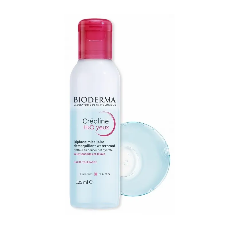 Bioderma Créaline H2O Yeux Démaquillant Waterproof 125ml