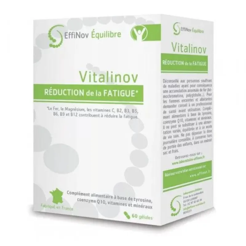 Effinov vitalinov 60 gelules Effinov vitalinov 60 gelules
