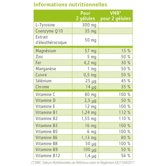 Effinov Vitalinov 60 gélules Effinov Vitalinov 60 gélules