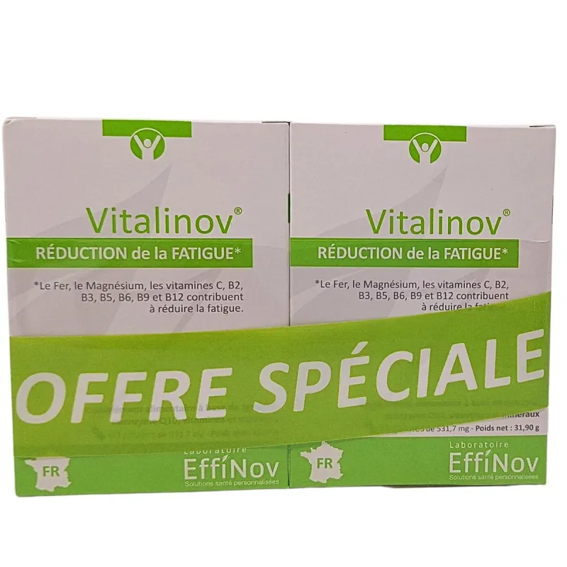Effinov Vitalinov 2X60 Gélules Effinov Vitalinov 2X60 Gélules