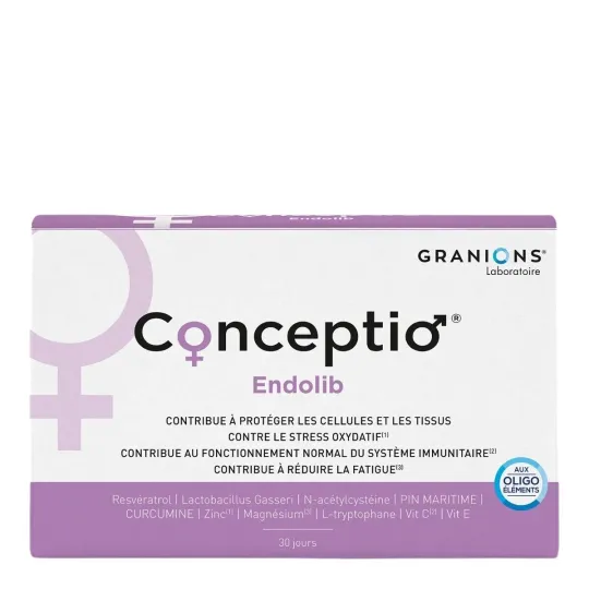 Granions Conceptio Endolib 90 gélules Granions Conceptio Endolib 90 gélules