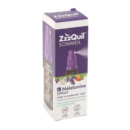 ZzzQuil Sommeil Mélatonine Spray 30ml ZzzQuil Sommeil Mélatonine Spray 30ml