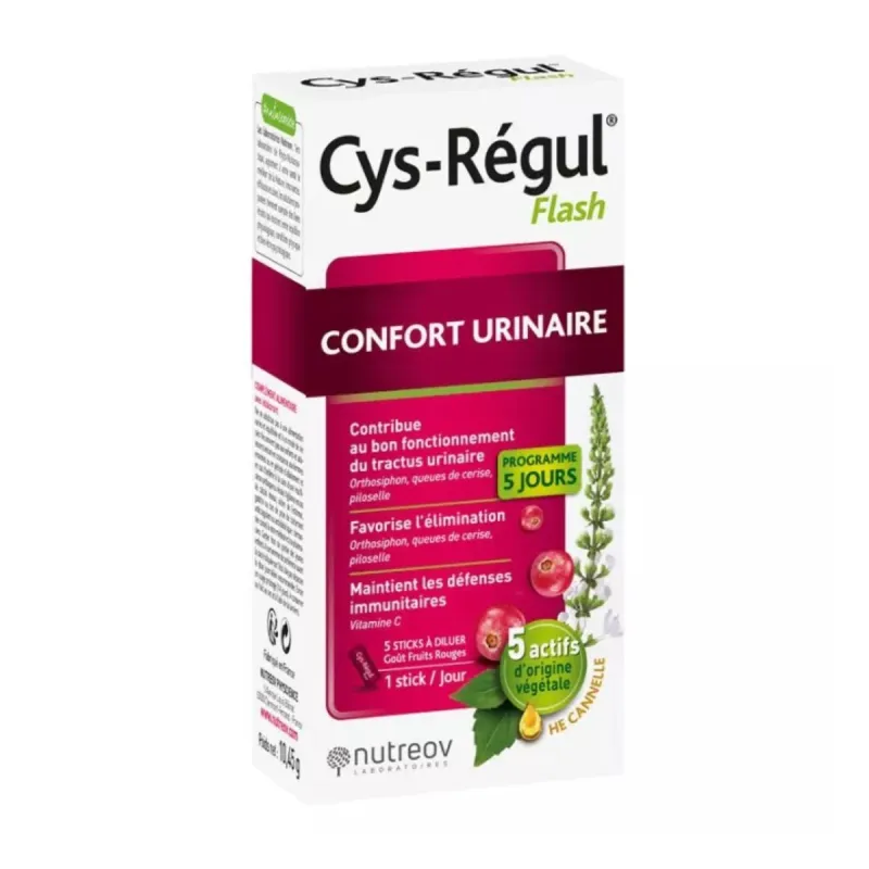 Nutreov Cys-Régul Flash 5 Sticks Nutreov Cys-Régul Flash 5 Sticks