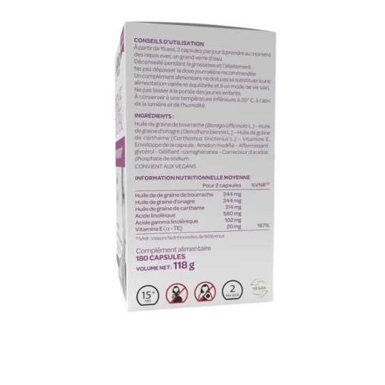 Arkopharma Perles de Peau Hydratant 180 capsules