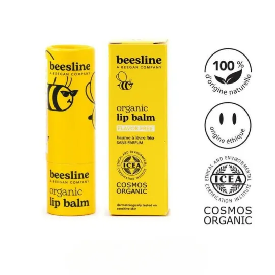 Beesline baume à lèvres bio sans parfum Beesline baume à lèvres bio sans parfum