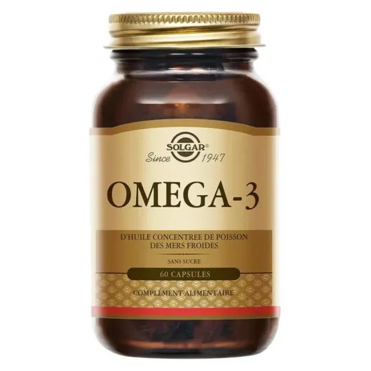 Solgar Omega 3 60 Gélules Végétales Solgar Omega 3 60 Gélules Végétales
