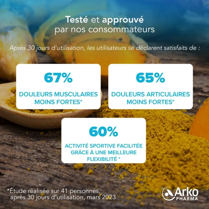 Arkopharma Douleurs Articulaires & Musculaires 60 gummies