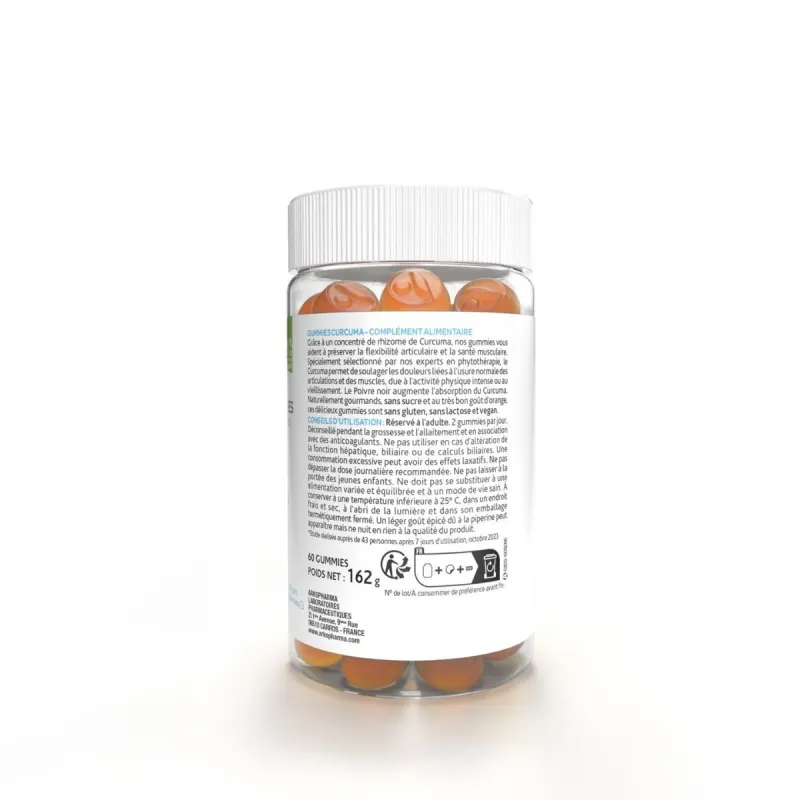 Arkopharma Douleurs Articulaires & Musculaires 60 gummies