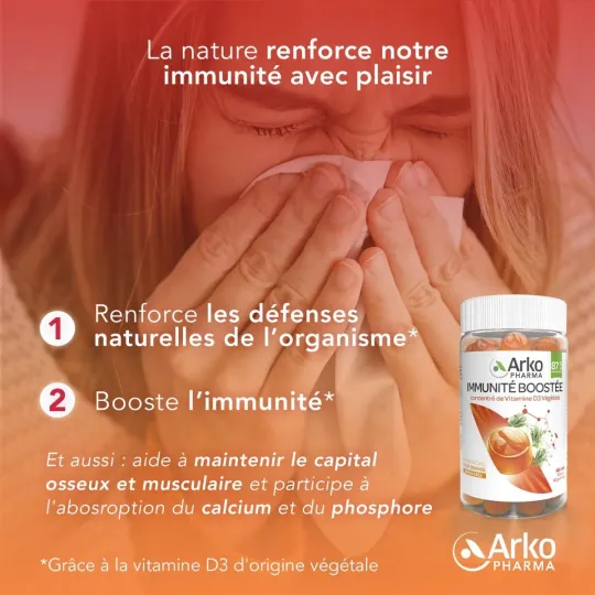 Arkopharma Immunité Boostée 60 gummies