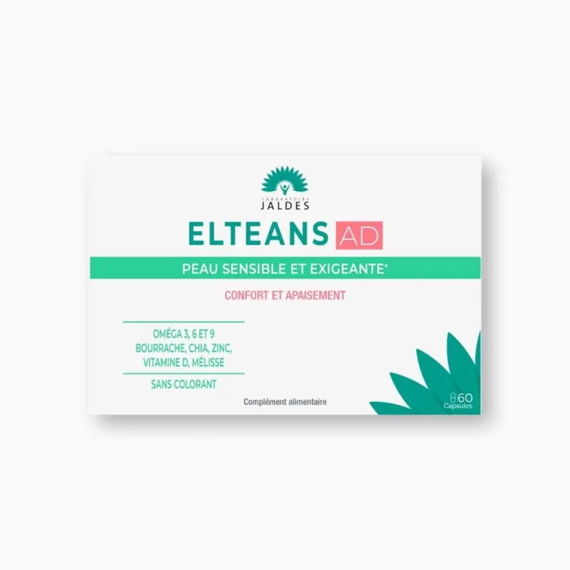 Jaldes Eltéans AD Peau Sensible 60 capsules