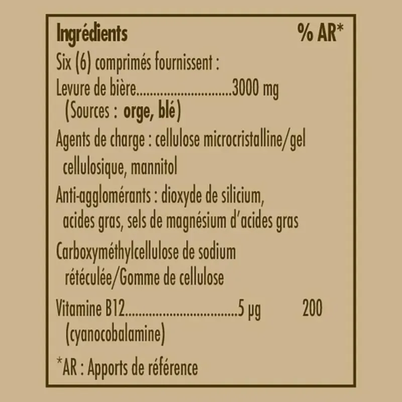 Solgar Levure de Bière 250 comprimés Solgar Levure de Bière 250 comprimés