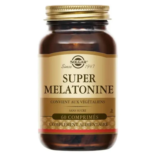Solgar Super Mélatonine 60 comprimés Solgar Super Mélatonine 60 comprimés